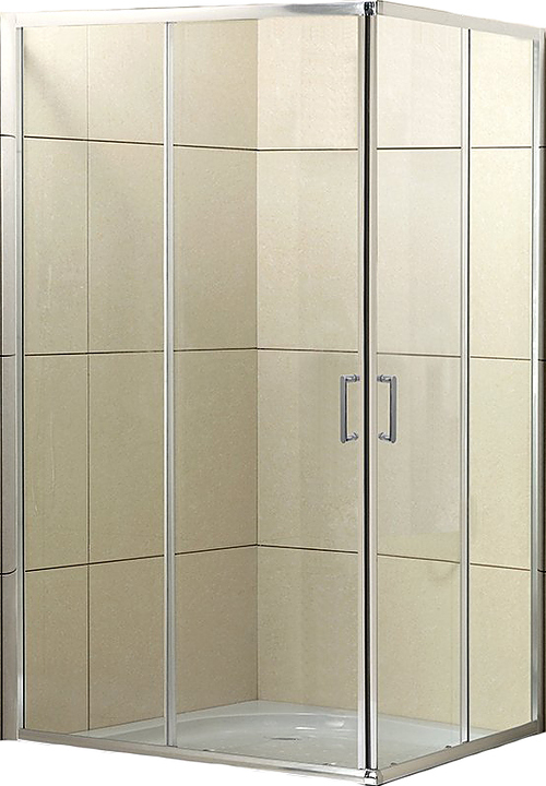 Уголок душевой BelBagno UNO-AH-2-90/70-C-Cr 90x70x185 см, прозрачное стекло