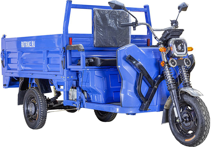 Электроцикл грузовой Rutrike D5 1700 темно-синий матовый