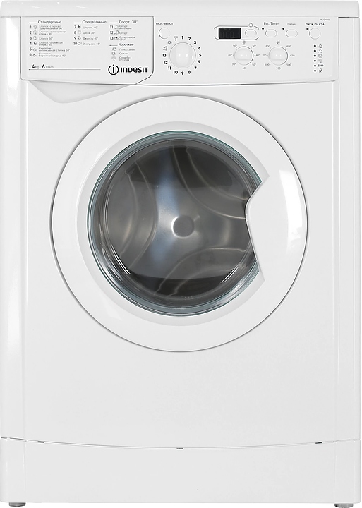 Стиральная машина Indesit IWUD 4085 белая