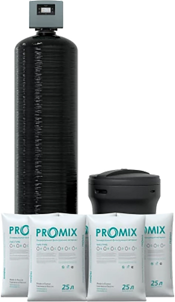 Система умягчения и обезжелезивания SpaceAqua ProMix 1665 V1EWDM (загрузка ProMix B)