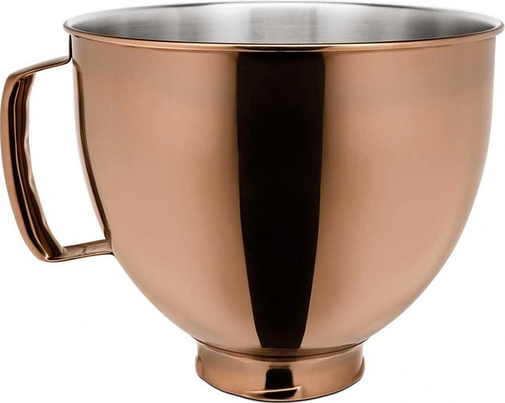 Чаша для миксера KitchenAid 5KSM5SSBRC 4,8 л (нерж. сталь с PVD покрытием) сияющая медная