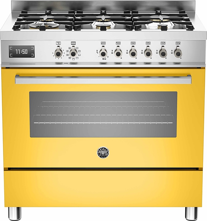 Варочный центр Bertazzoni PRO906MFESGIT желтый