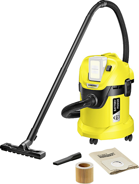 Пылесос хозяйственный Karcher WD 3 BATTERY