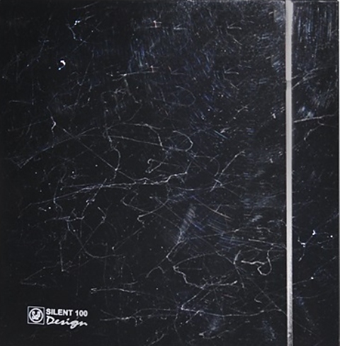 Вентилятор вытяжной Soler & Palau Silent 100 CRZ Design Marble black-4С с таймером