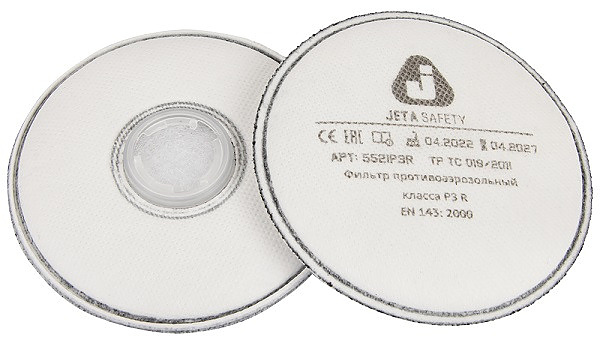 Предфильтры от пыли и аэрозолей Jeta Safety P3R