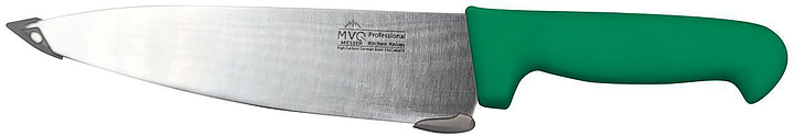 Нож шеф повара MVQ Profi Messer зеленая ручка