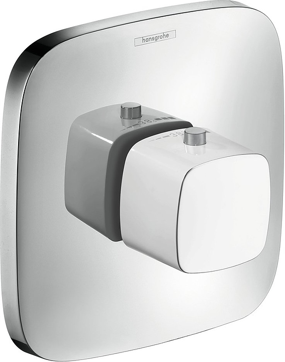 Смеситель для ванны встраиваемый термостат Hansgrohe PuraVida Highflow 15772400