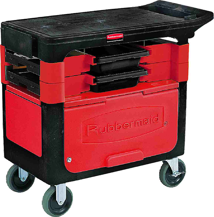 Тележка для инструментов Rubbermaid FG618000BLA