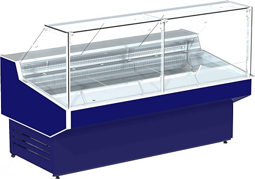 Витрина холодильно-морозильная CRYSPI Magnum Quadro SN 1875 Д (без фронтальной панели и боковин)