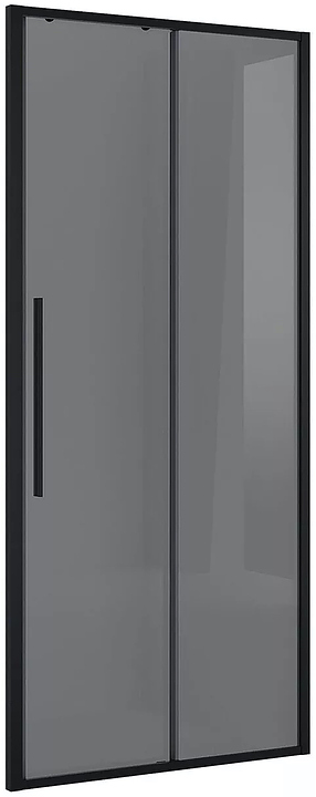 Дверь душевая Niagara NOVA NG-85-13TB 130х195 см, в нишу, раздвижная, черный матовый