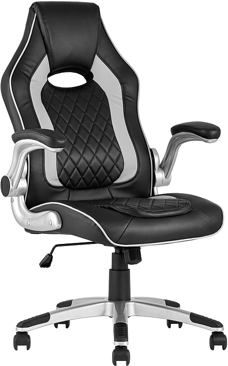 Кресло игровое TopChairs Macan серое