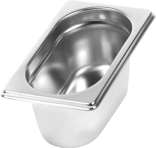 Гастроемкость Luxstahl 1/9х4'' GN 1/9-100 (176х109х100) нерж. сталь
