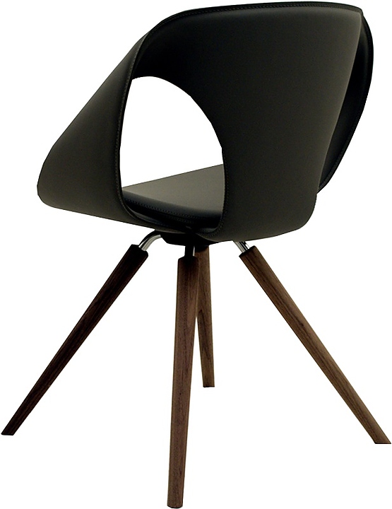 Стул Tonon UP-CHAIR WOOD 907.31 кожа