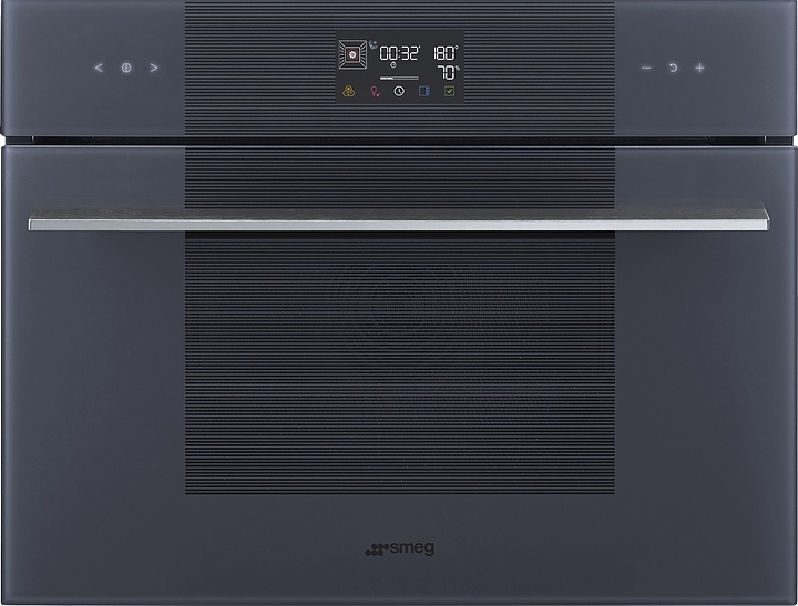 Духовой шкаф комбинированный с паром SMEG SO4102S3G Neptune Grey серый / стекло