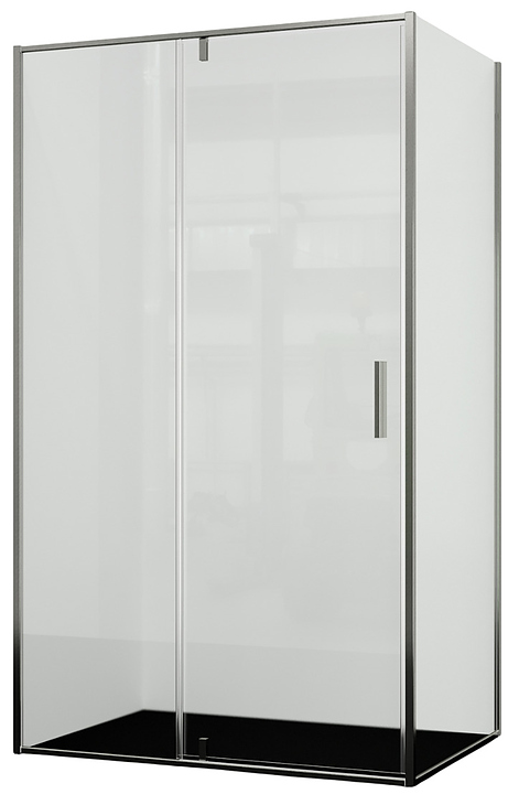 Уголок душевой Wasserkraft Spree 14P17 1000х800х2000 мм, никель