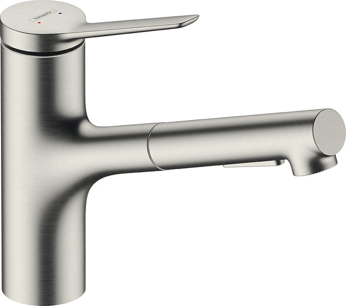 Смеситель для кухни с вытяжным изливом Hansgrohe Zesis M33 74800800