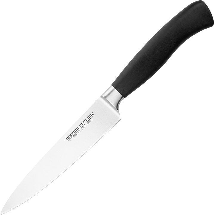 Нож для нарезки BERGER CUTLERY Ergo Line Smoked Pro BC121221 210 мм