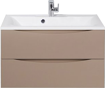 Тумба под раковину BelBagno MARINO-800-2C-SO-CL-P, капучино