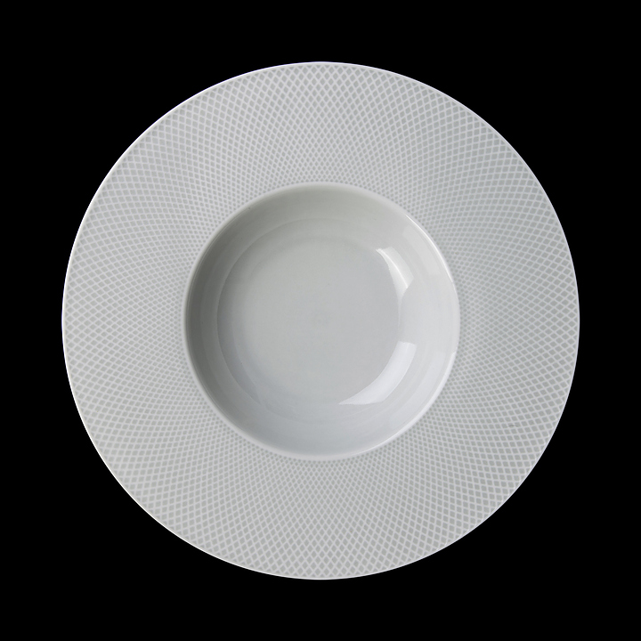 Тарелка для пасты Corone Rosenthal XSY3761 225 мл d=23 см (фарфор) голубая