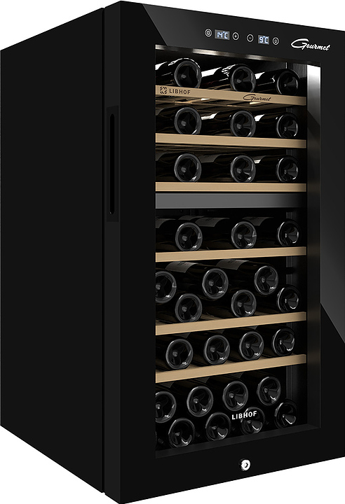 Винный шкаф Libhof Gourmet GMD-54 black черный