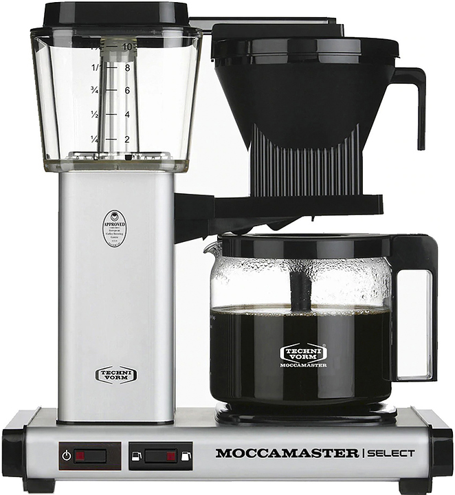 Кофеварка Moccamaster KBG Select, матовое серебро