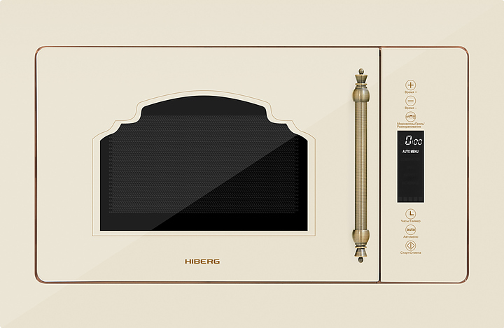 Микроволновая печь Hiberg VM 8505 Y бежевая