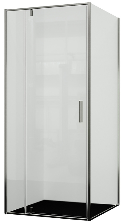 Уголок душевой Wasserkraft Spree 14P18 1000х900х2000 мм, никель