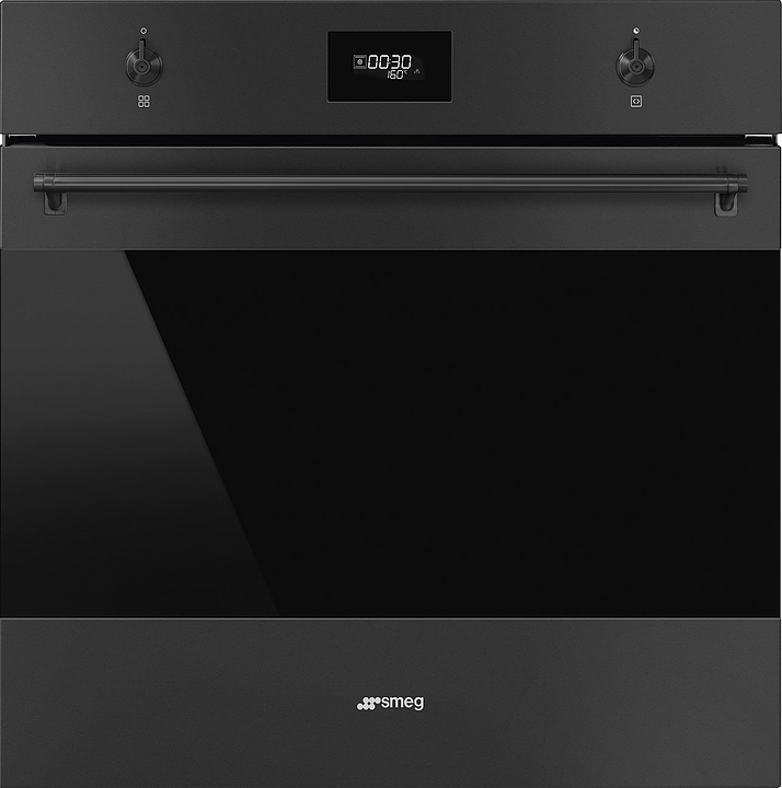 Духовой шкаф SMEG SF6301TN черный матовый / черное стекло