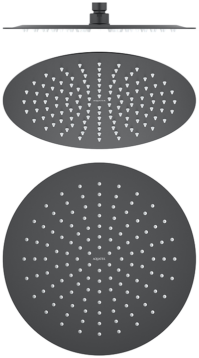 Душ верхний Aquatek AQ2075MB черный матовый