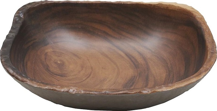 Салатник P.L. Proff Cuisine S41110-TAI African Wood 1500 мл 26х25х7,5 см (меламин) прямоугольный