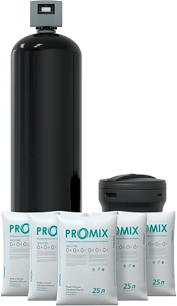 Система умягчения и обезжелезивания SpaceAqua ProMix 1865 V1EWDM (загрузка ProMix F)