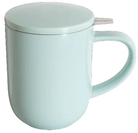 Кружка заварочная Loveramics Pro Tea Mug With Infuser & Lid C097-67ABL 300 мл, светло-голубой (river blue)
