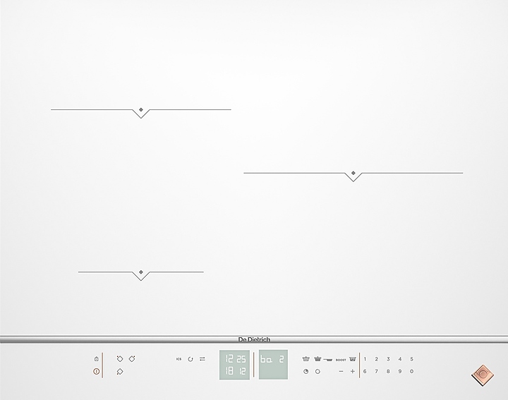 Варочная панель De Dietrich DPI7572W pure white