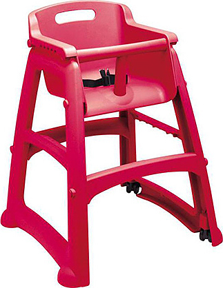 Стул детский Rubbermaid Sturdy Chair красный