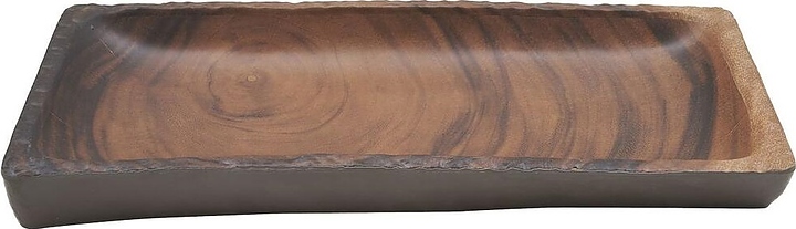 Блюдо сервировочное P.L. Proff Cuisine S51607-TAI African Wood 41х18х4 см (меламин) прямоугольное