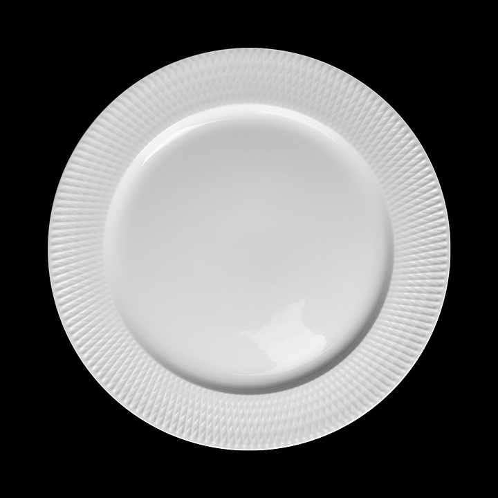 Тарелка мелкая Corone Rosenthal Banquet LQ-QK15207 d=28 см (фарфор) белая