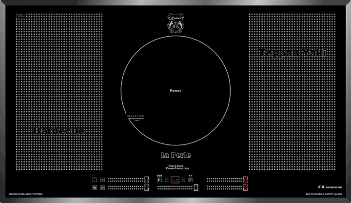 Варочная панель индукционная Kaiser KCT 97 FI La Perle черная