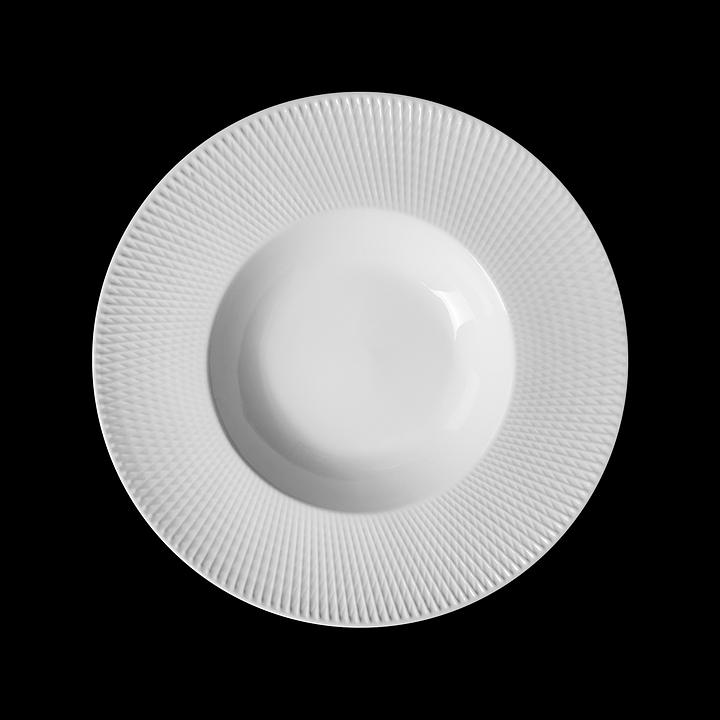 Тарелка для пасты Corone Rosenthal Banquet LQ-QK15210 450 мл d=27,5 см (фарфор) белая