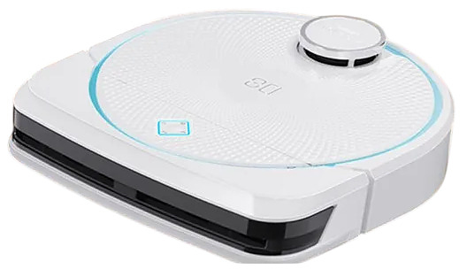 Робот пылесос моющий Hobot Legee-D8 белый,  голубой