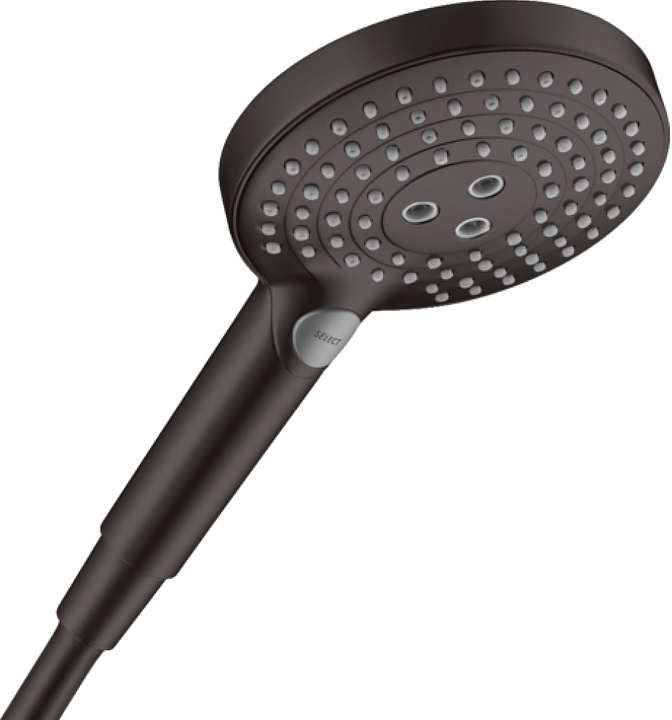 Душ ручной Hansgrohe HG Raindance Select S 120 3jet 26530670 матовый черный