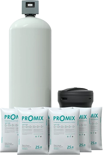 Система умягчения и обезжелезивания SpaceAqua ProMix 2162 V1EWDM (загрузка ProMix С)