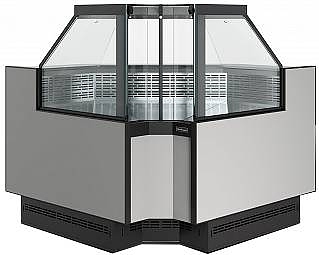 Витрина холодильная Carboma Bavaria 4 GC110 VM 6-1 версия 2.0 (внутренний угол) 9006-9005
