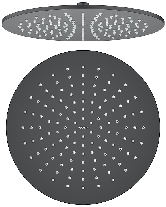 Душ верхний Aquatek AQ2079MB черный матовый