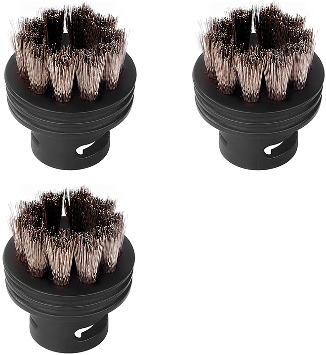 Набор аксессуаров для пароочистителя Bort Round brush SET SS