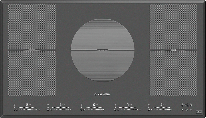 Варочная панель индукционная Maunfeld CVI905SFDGR графит