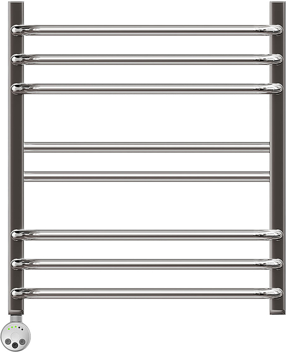 Полотенцесушитель электрический Point Омега PN90156SE П8 500x600, хром