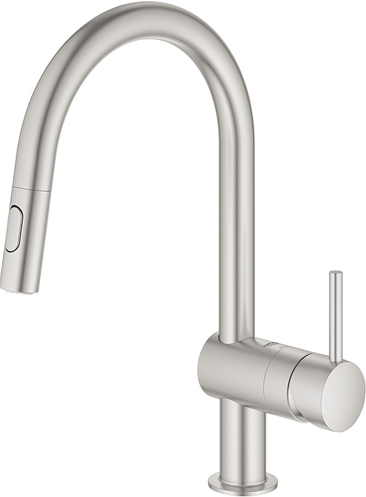 Смеситель для кухни с вытяжным изливом Grohe Minta 32321DC2