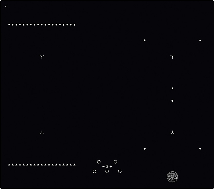 Варочная панель Bertazzoni P604IC1B2NEE индукционная с расширенной зоной