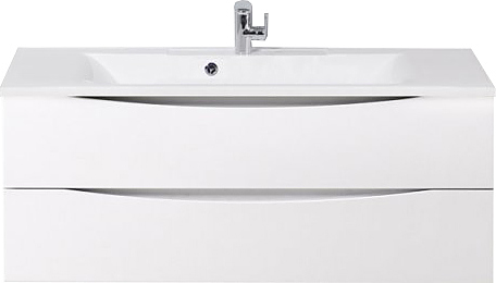 Тумба под раковину BelBagno MARINO-1200-2C-SO-BL-P белый глянцевый