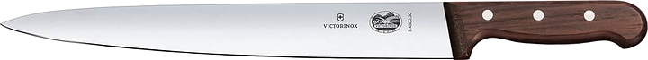 Нож для нарезки ломтиками Victorinox 5.4500.30 Rosewood l=30 см (нерж. сталь / дерево)